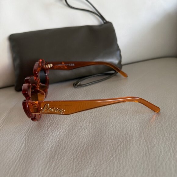 NEW Loewe Orange Flower Sunglasses 100% Authentic main image 7